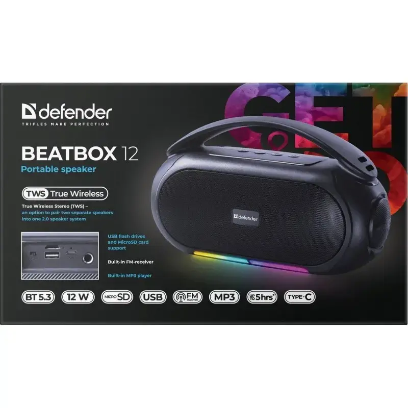 Bluetooth skaļrunis Beatb OX 12 65812 Photo 8