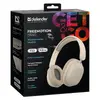 Bezvadu virs auss austiņas DEFENDER EEMOTION B640 BEIGE Photo 6