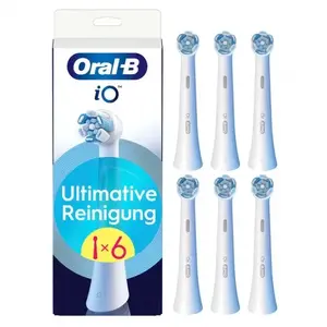 Replacement Toothbrush Heads Oral-B Sonic 6-pack, White, compatible electric brushes