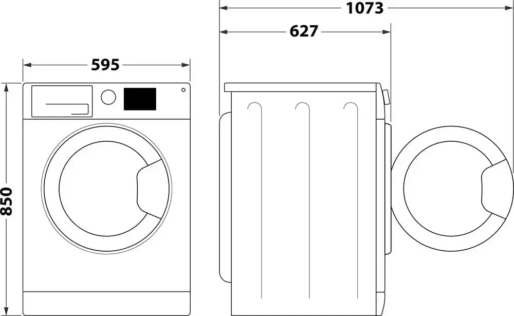 Whirlpool FFB 9479 BV EE фронтальная стиральная машина Photo 7