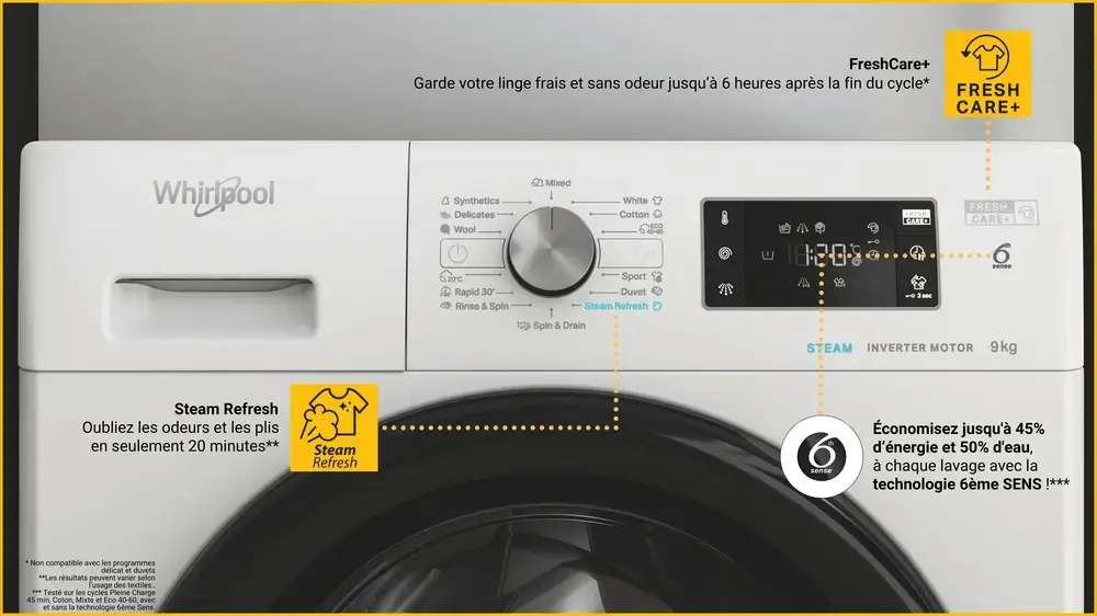 Whirlpool FFB 9479 BV EE фронтальная стиральная машина Photo 8