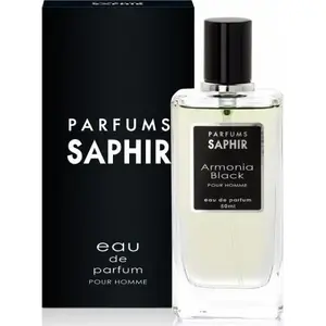 Eau de Parfum Saphir Armonia Black 50 ml — 50 ml, rudens aromāts