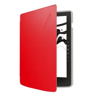 Protective case InkBOOK DUO Red for Solaris model — cover for e-reader, red