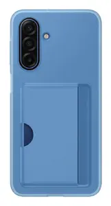 Samsung Card Slot Case vāciņš Galaxy A17 4G un A17 5G viedtālruņiem, caurspīdīgs