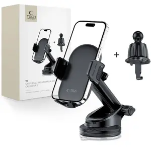 Car phone holder Tech-Protect V7 for cockpit air vent, black