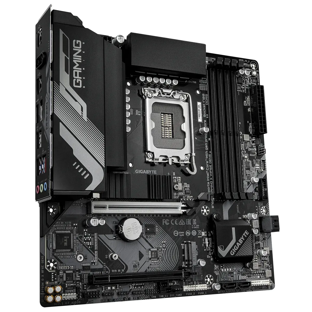 GIGABYTE B760M GAMING X WIFI6E GEN5 Mātesplate Photo 3