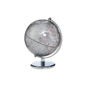 TROIKA Globe key ring GAGARIN G1301-SISI/CH — silver color, metal keychain accessory