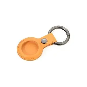 Keychain TROIKA AirTag Cover yellow KR21-20/YE — protective holder for Apple AirTag