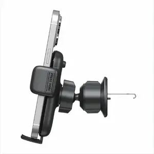 Car air conditioning vent bracket holder Evelatus H2+KAC001 Black — vehicle AC vent mount