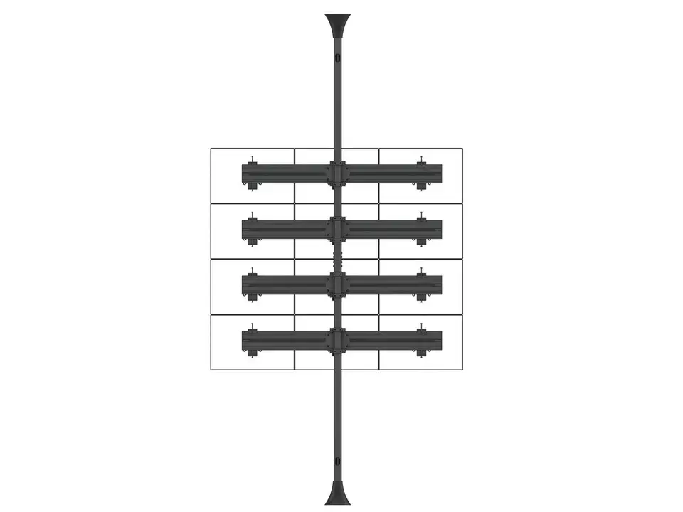 Kronšteins Multibrackets M Pro Series Monitoru stiprinājums Fixed Pro 50/75/100 Photo 7