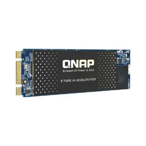 AI akselerators QNAP QAI-M100 ar Rockchip RK1808 Cortex-A35 1.6 GHz un 3 TOPS NPU