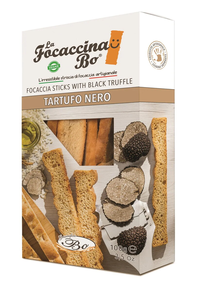 Kraukšķīgās uzkodas La Focaccina Bo Al