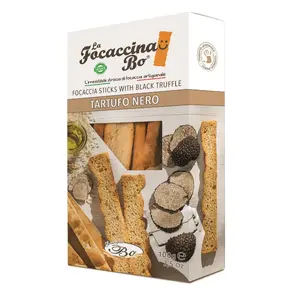Snack crisps La Focaccina Bo Al Tartufo with Black Truffles 100 g