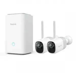 Mājas drošības sistēma Reolink Home Hub Kit ar 2 Atlas bezvadu kamerām