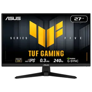Datora monitors ASUS TUF Gaming VG279QM5A 27 Collas 1920 x 1080 Pikseļi Full HD LCD Melns Iebūvēti skaļruņi USB centrmezgls VESA stiprinājums