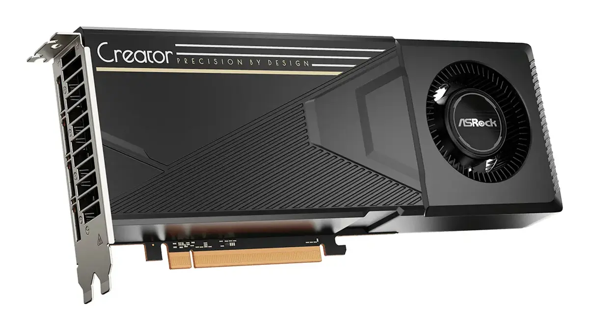 Видеокарта ASRock Radeon AI PRO R9700 Creator Photo 3