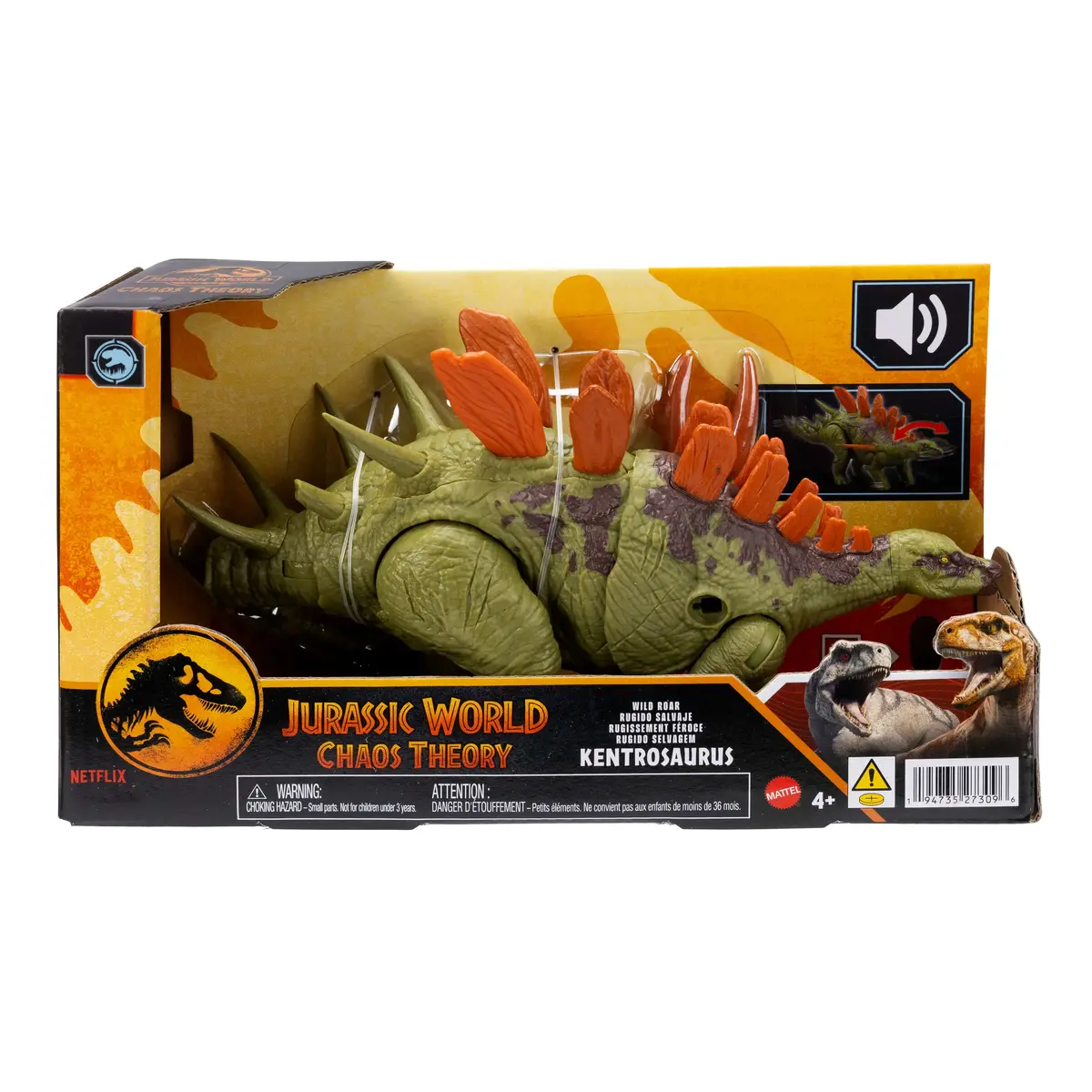 MATTEL Jurassic World Kentrosaurus Chaos Theory figūriņa Photo 10