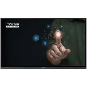 Ierīces tips Dators Zīmols Prestigio Modelis Multiboard 75 Light Series Procesors Android 13.0 RAM 40TP Krātuve UHD 4K Video karte Touch Pen OS Android 13.0