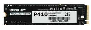 Solid State Drive PATRIOT P410 2 TB M.2 NVMe, 2000 GB, M.2 form factor
