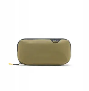 Small Tech Pouch Peak Design BTP-S-KP-3 — compact organiser for cables and accessories, kelp color