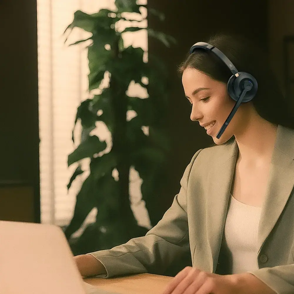 Наушники Creative On-Ear-Headset Chat Wireless Photo 6