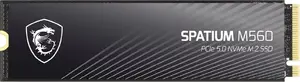 Внутренний SSD MSI SPATIUM M560 1ТБ PCIe 5.0 NVMe M.2