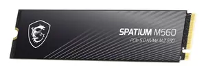 MSI Spatium M560 M.2 1TB NVMe PCIe 5.0 SSD 3D NAND Solid State Drive for PC and Laptop with 10200 MB/s Read Speed