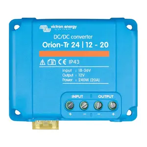 Блок питания Orion-Tr 24/12-20 240W DC-DC преобразователь 24В→12В, выход 20А, 240Вт