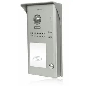Video Door Station VIDOS S1101A 2‑wire 1‑button, outdoor intercom unit