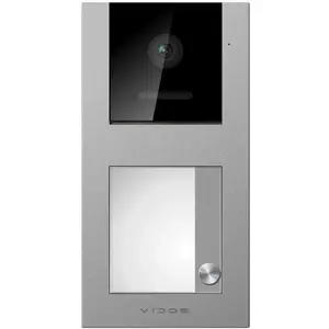 VIDOS Outdoor Panel S11-1 — IP65 waterproof 2-wire intercom panel