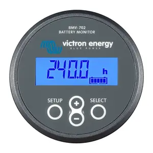 Battery monitor Victron Energy BMV-702 for 12V systems, up to 500A measurement range
