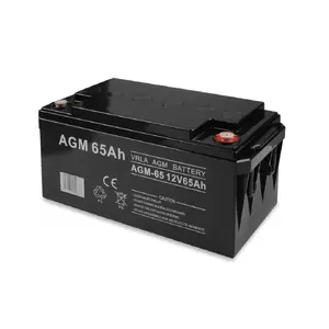Sealed Lead‑Acid Battery Battery Volt Polska AGM 12V 65Ah (VRLA) for UPS and Backup Power
