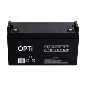 AGM akumulators Volt Polska OPTI 120Ah (44258) — 12V svina‑skābes rezerves akumulators