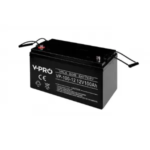 Battery Volt Polska VPRO 12V 100Ah AGM akumulators, svina‑skābes, bezapkopes