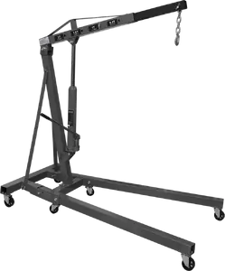 2 t workshop lift NEO Tools 25–2382 mm crane lifting range, capacity 2000 kg