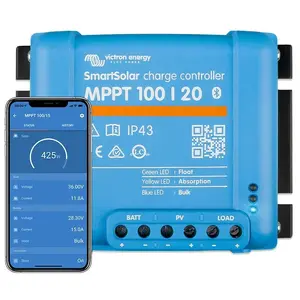 Solar charge controller Victron SmartSolar MPPT 100/20 48V 20A