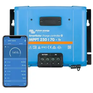 Solar charge controller Victron SmartSolar MPPT 250/70-Tr — MPPT 250V, 70A