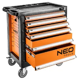 Instrumentu rati NEO tools 84-223 — tērauds, 4 atvilktnes