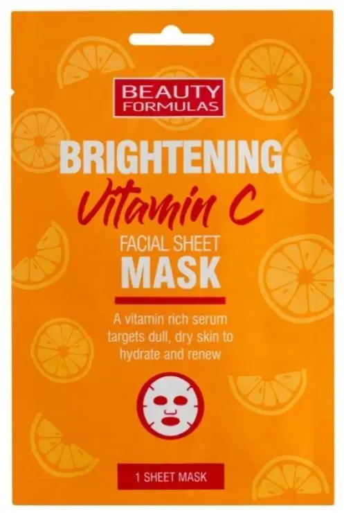 Sejas maska Beauty Formulas Brightening Vitamin