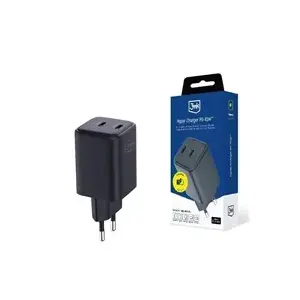 3MK Charger Hyper Charger PD 45W GaN QC4+ PPS — 45W USB-C PD GaN fast charger