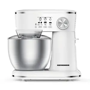 Stand mixer Heinner HPM-1000WHCH — 1000 W, 5 L stainless steel bowl, 10 speeds