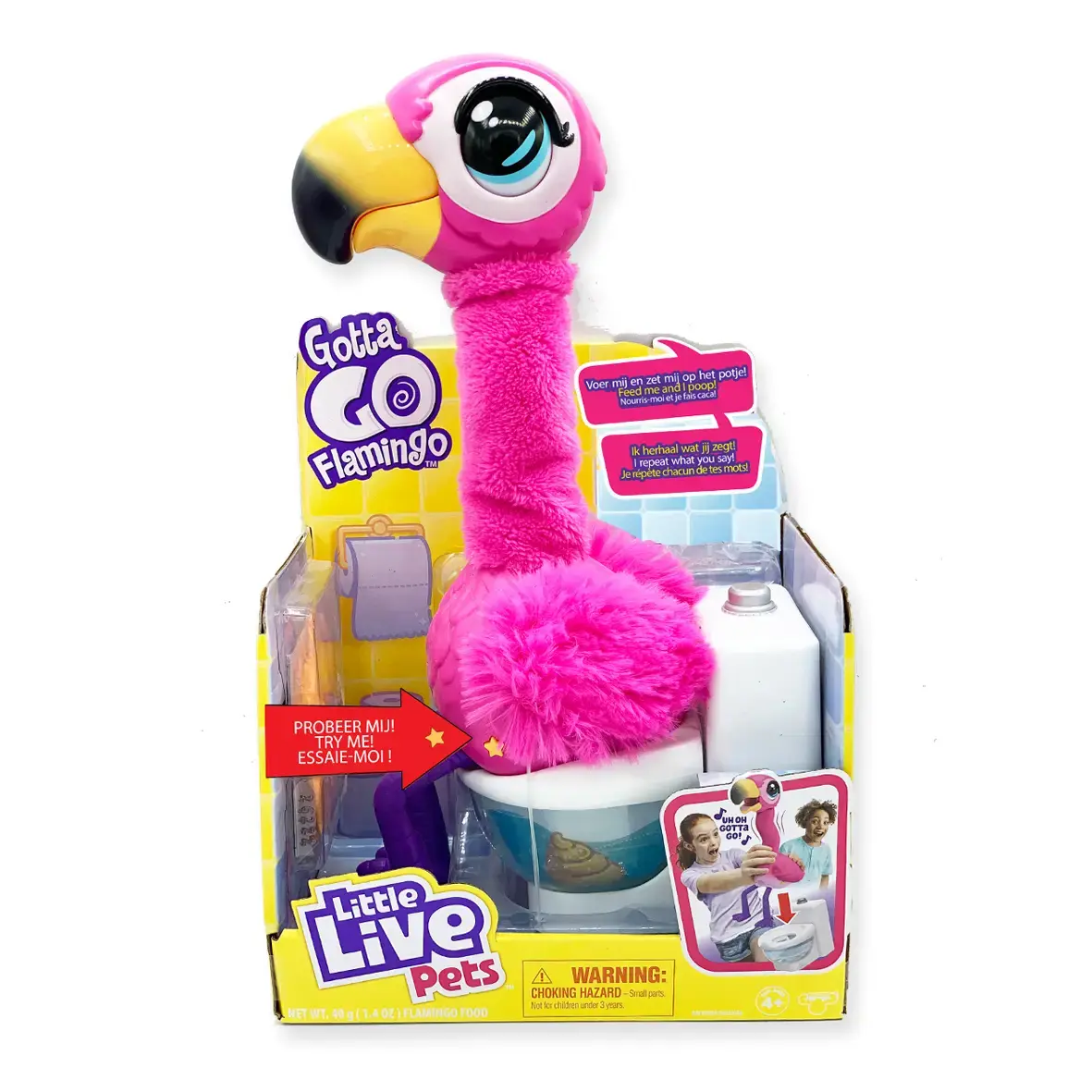 Rotaļlietas dzīvnieki Gear2Play GottaGo Flamingo Photo 7