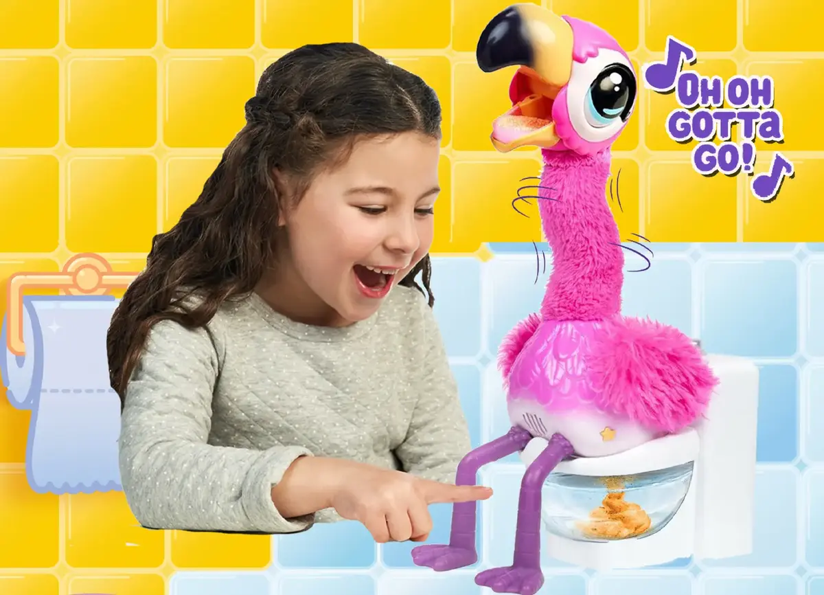 Rotaļlietas dzīvnieki Gear2Play GottaGo Flamingo Photo 10
