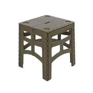 Salokāms āra galds keeeper Timo, slodzes ietilpība 80 kg, izmērs 46,5×44,5×55 cm, olīvu