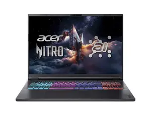 Acer Nitro 18 AI AN18-61-R49W Laptop, AMD Ryzen AI 7 PRO 350, 18" WUXGA, 16GB RAM, 1TB SSD, NVIDIA GeForce RTX 5050, Windows 11 Home, Black