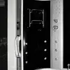 Shower cabin AMUE AMO-08150 BLACK 150×150 cm Photo 2