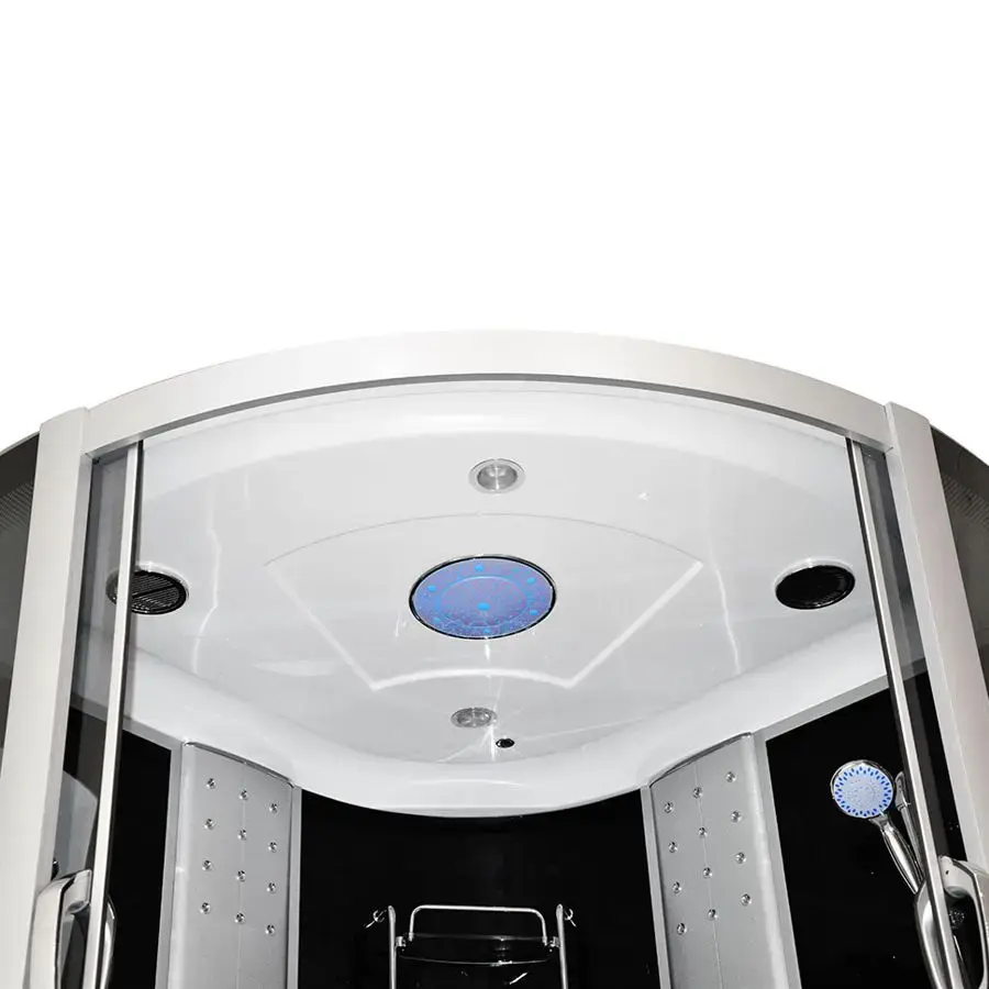 Shower cabin AMUE AMO-08150 BLACK 150×150 cm Photo 3