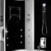 Shower cabin AMUE AMO-08150S BLACK 150×150 cm Photo 2
