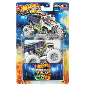 Игровая машинка-монстр MATTEL Hot Wheels JCH47 — пластик и металл, разноцветная, для 3–99 лет