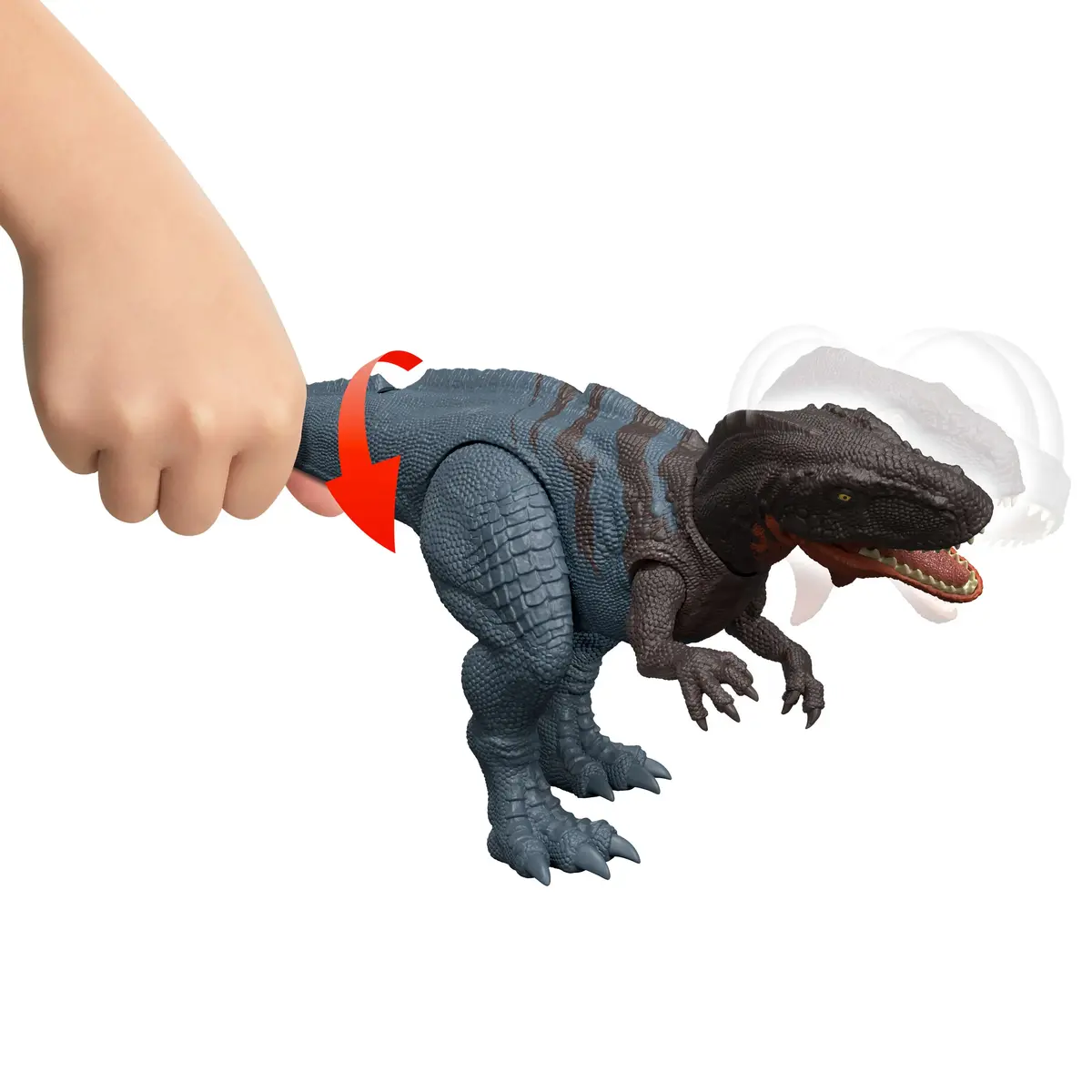 Dinozaura rotaļlieta Mattel Jurassic World Rebirth Wild Roar Abelisaurus Photo 4
